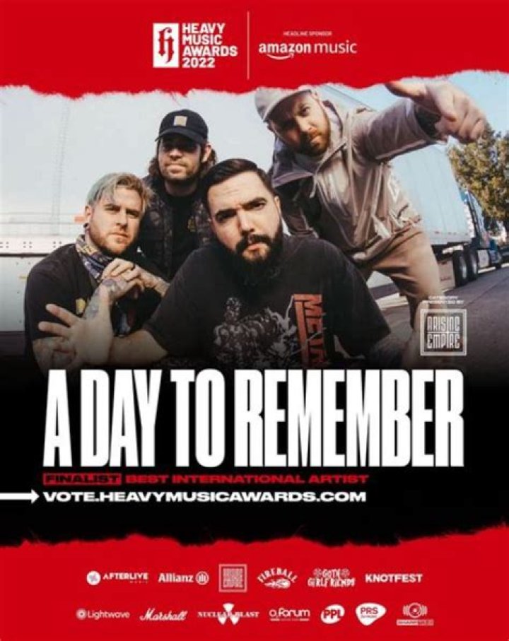 A Day To Remember Net Worth - How Much Does A Day To Remember Make?