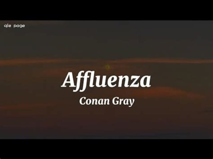 Affluenza by Conan Gray from USA