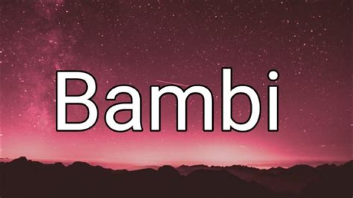 Bambi by Clairo from USA