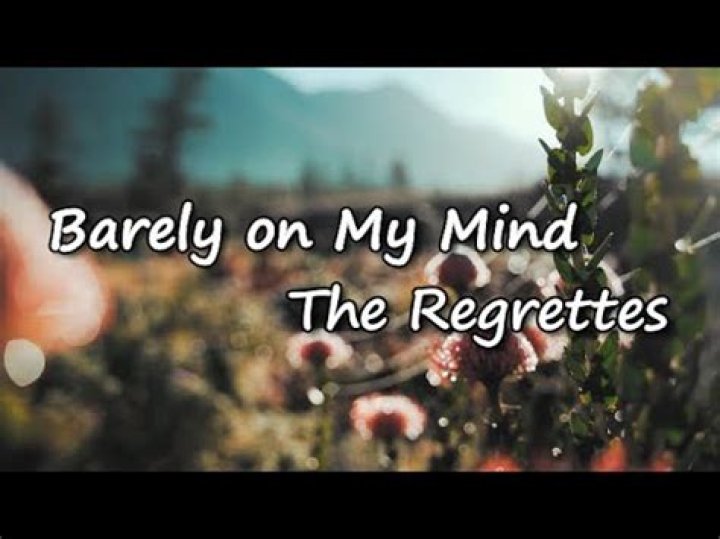 Barely On My Mind by The Regrettes Insights