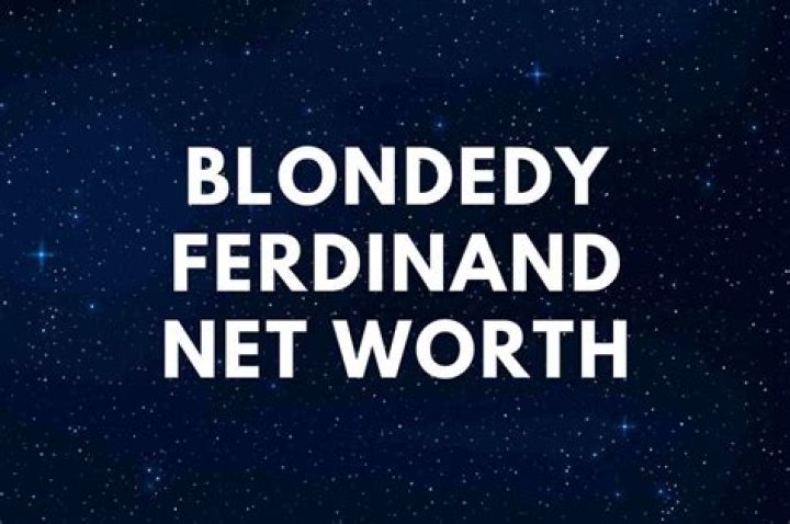 Blondedy Ferdinand Net Worth - How Much Does Blondedy Ferdinand Make?