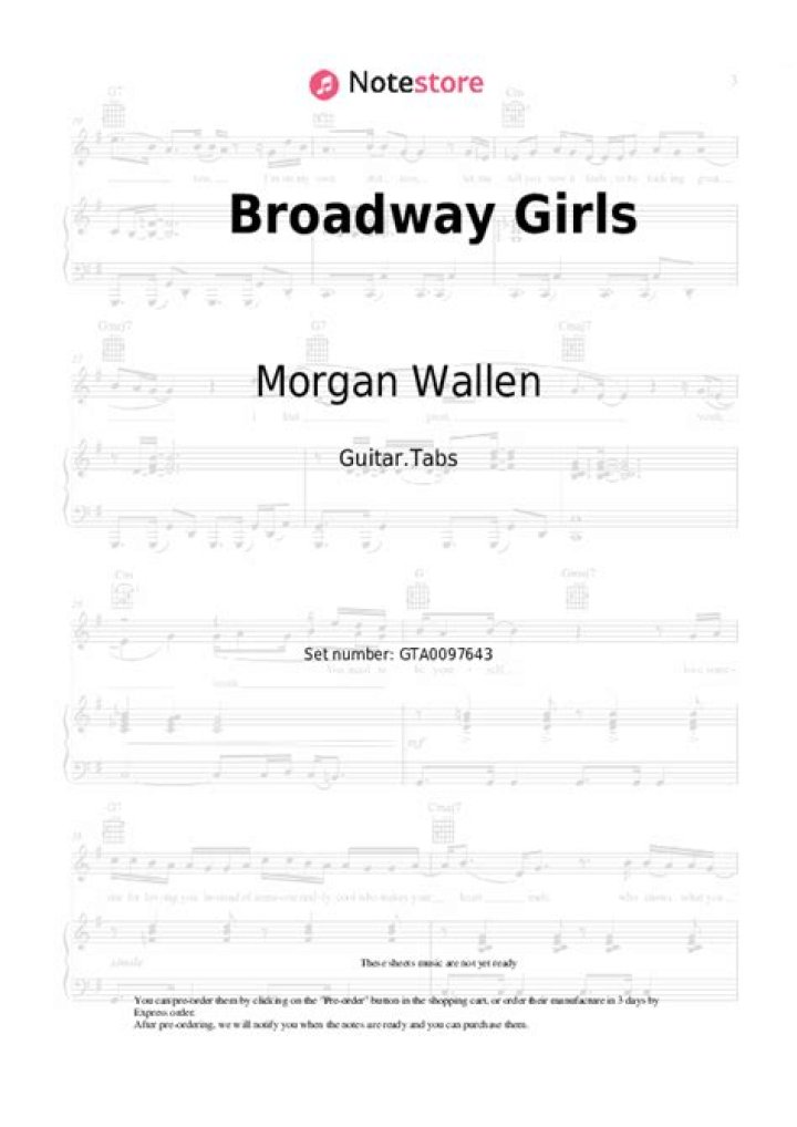 "Broadway Girls" | Buy, Play and Listen