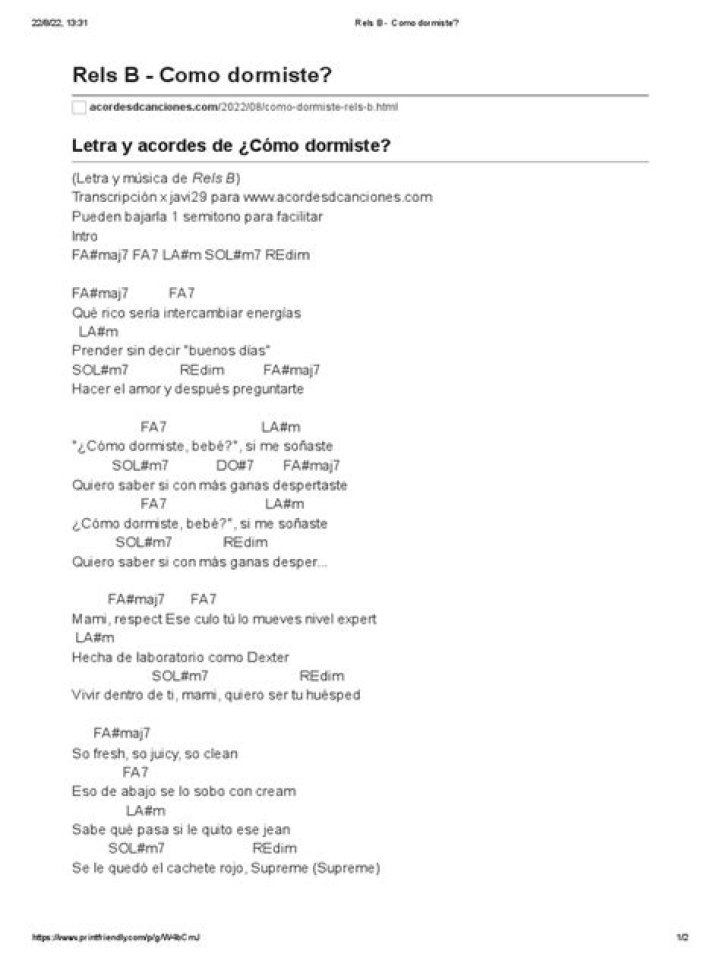 Cómo Dormiste? by La Receta from Mexico