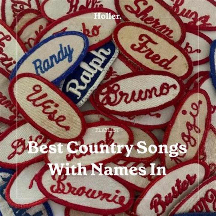 Country Songs With Names In The Title