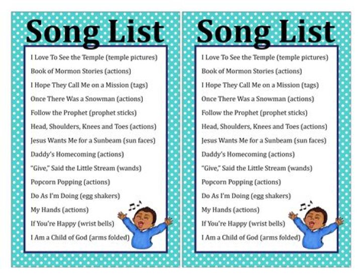 Dance Songs For 4 Year Olds