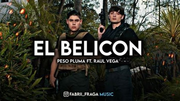 El Belicon by Peso Pluma from Mexico
