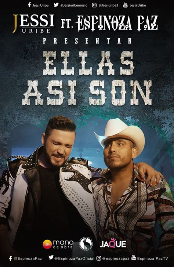Ellas Así Son by Espinoza Paz & Jessi Uribe from Colombia