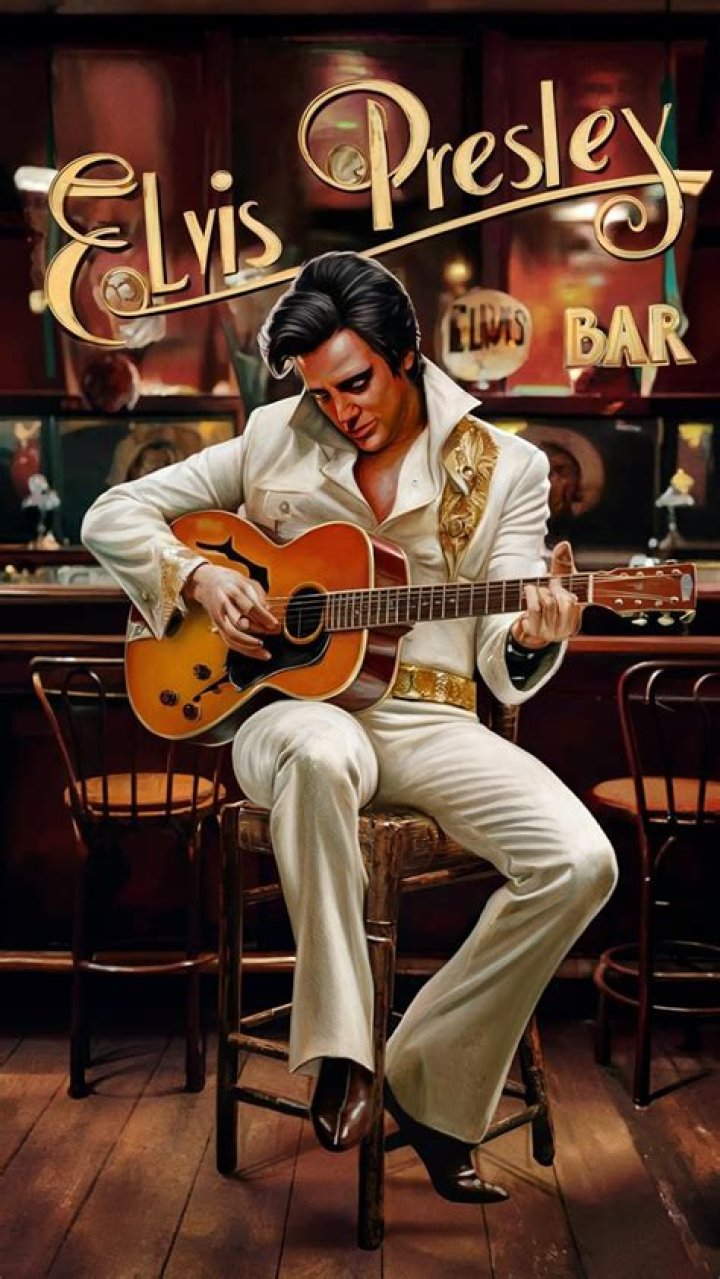 Elvis Presley by Skeng from Jamaica