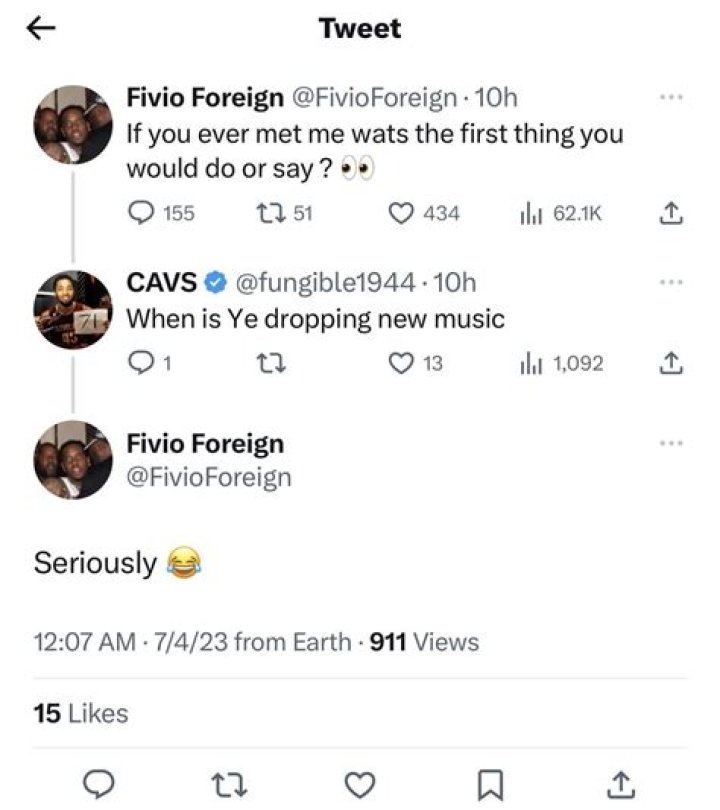 Fivio Foreign's Questions | Popnable