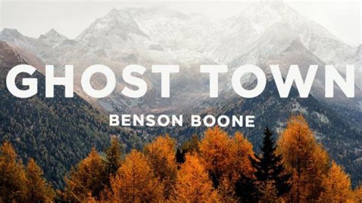 Ghost Town by Benson Boone Chart Achievements