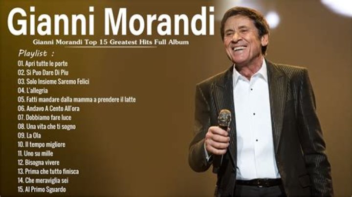 Gianni Morandi Popular Songs | Popnable