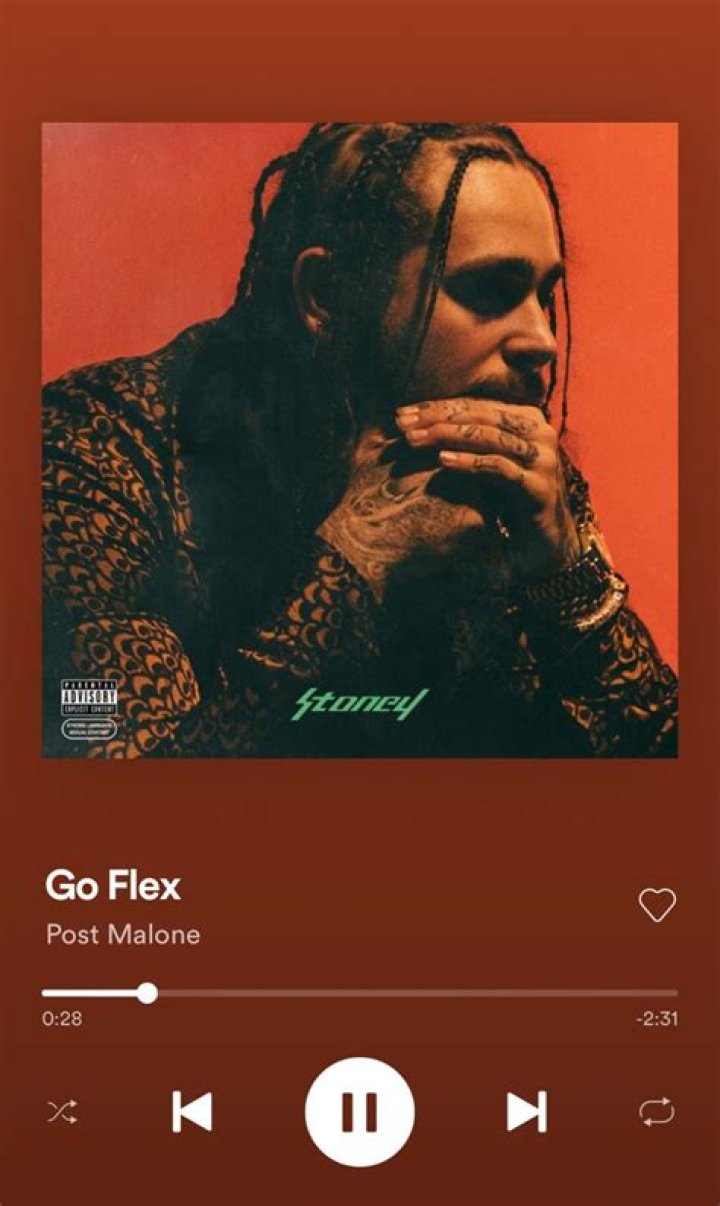 Go Flex by Post Malone from USA