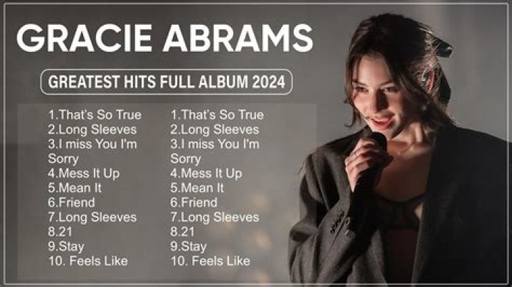 Gracie Abrams's Most Popular Songs