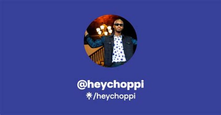 Hey Choppi's Biography And Facts'