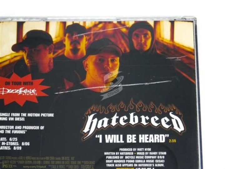 I Will Be Heard by Hatebreed from USA