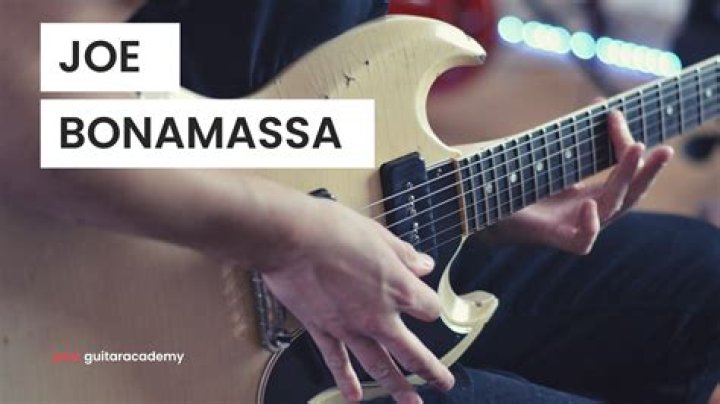 Joe Bonamassa's Biography And Facts'