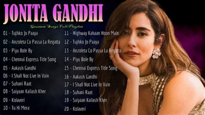 Jonita Gandhi Famous Songs | Popnable