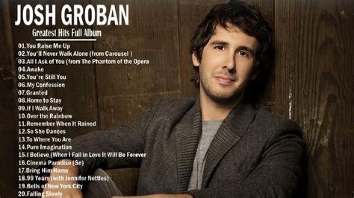 Josh Groban Famous Songs | Popnable