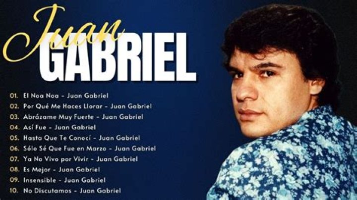 Juan Gabriel Popular Songs | Popnable