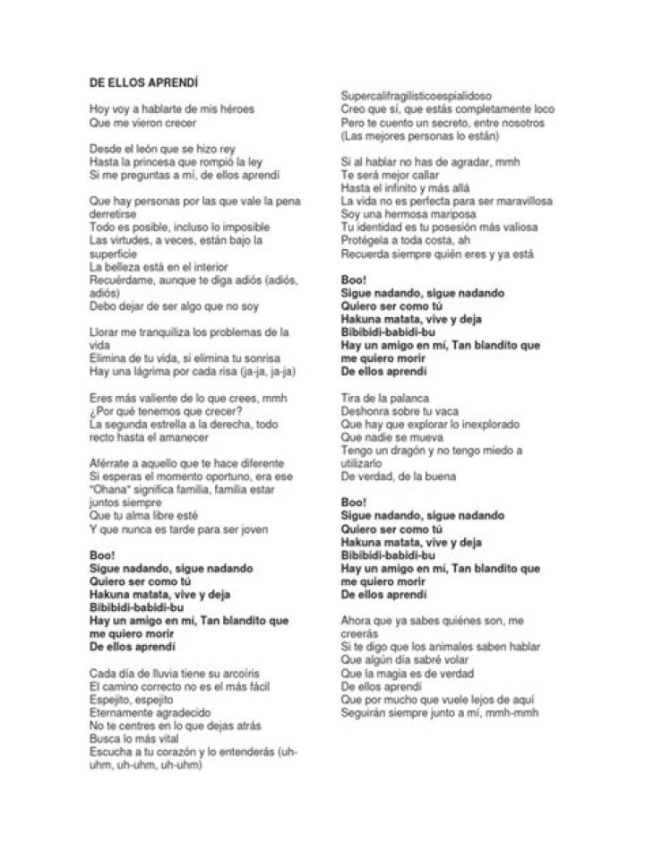 Lo Aprendí De Ti by Diana Reyes from Mexico