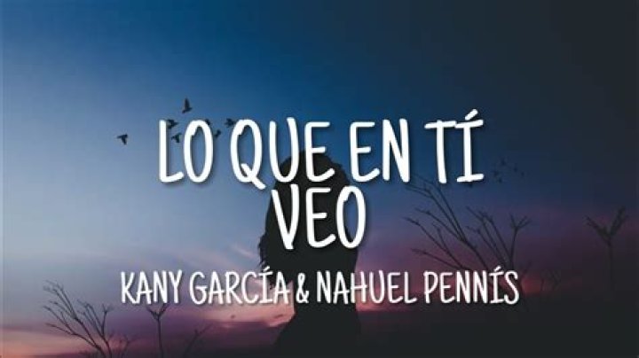 Lo Que En Ti Veo 