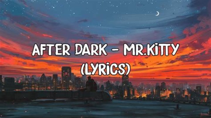 Lyrics & Translations of Afterdark by Lucas Coly