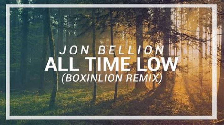 Lyrics & Translations of All Time Low (Boxinlion Remix) by Jon Bellion