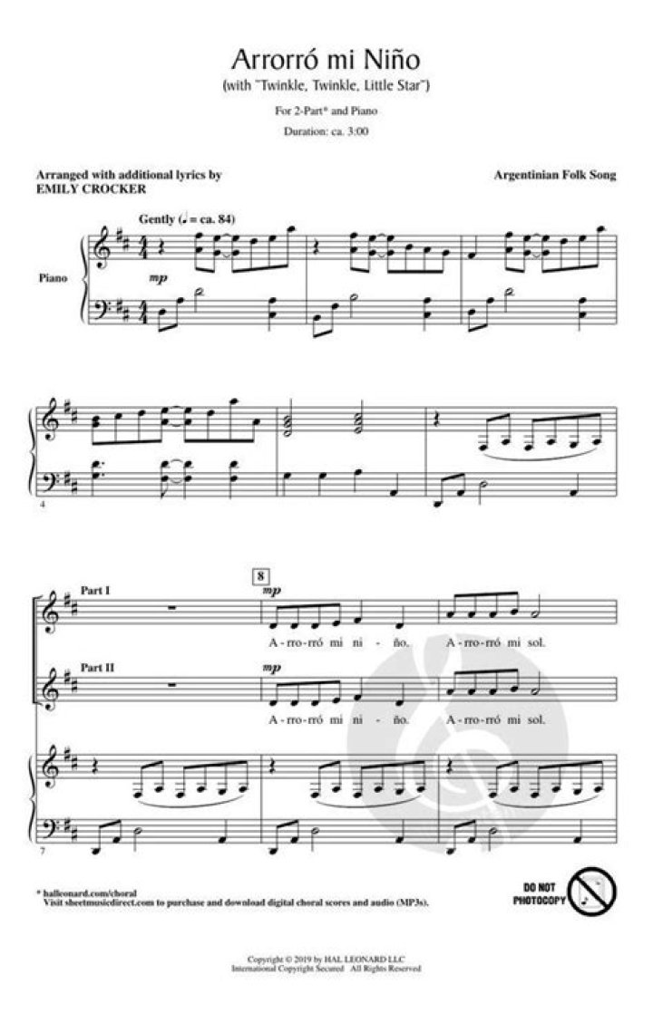 Lyrics & Translations of Arrorró Mi Niño by Luli Pampín