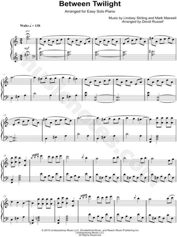 Lyrics & Translations of Between Twilight by Lindsey Stirling