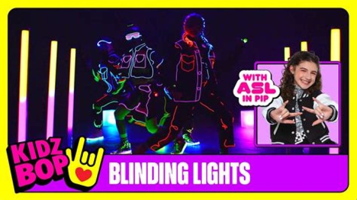 Lyrics & Translations of Blinding Lights by Kidz Bop Kids