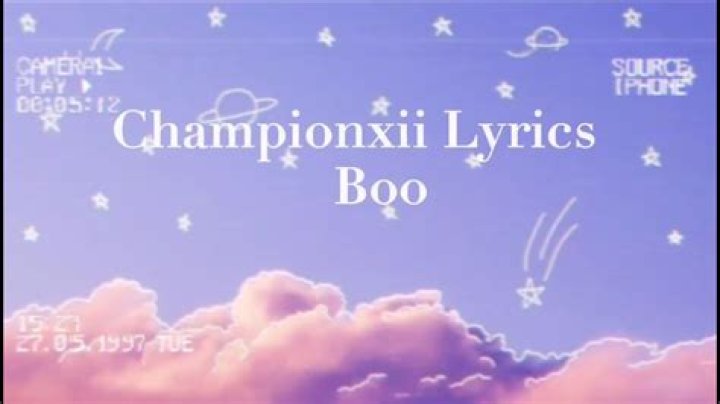 Lyrics & Translations of Boo! by Championxiii