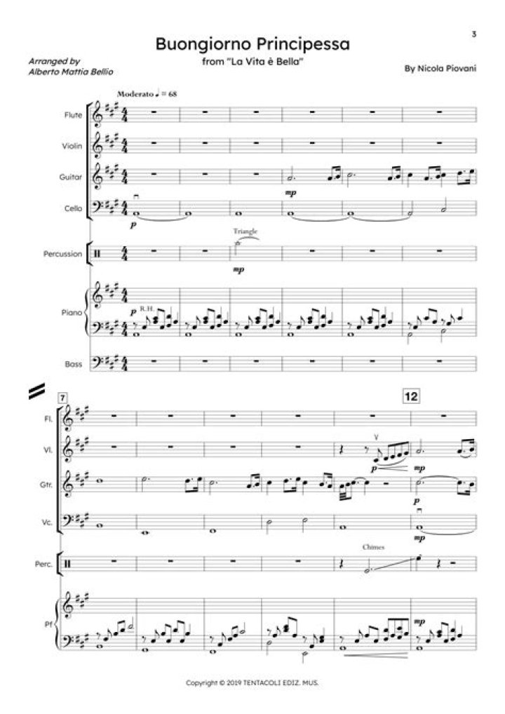 Lyrics & Translations of Buongiorno Principessa by Emanuele Aloia