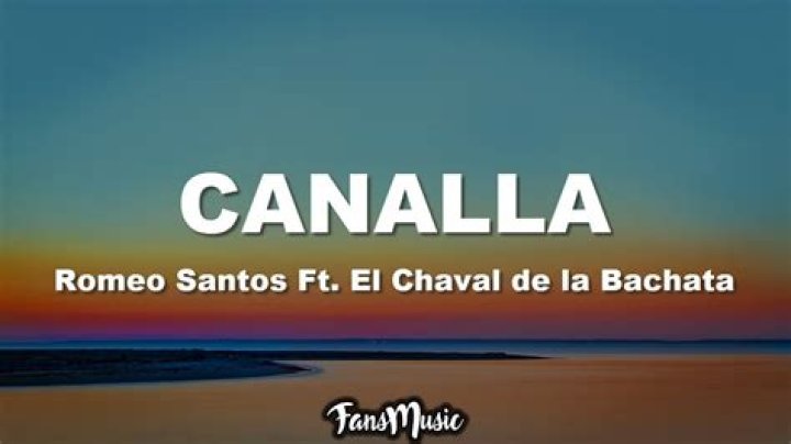 Lyrics & Translations of Canalla by Romeo Santos