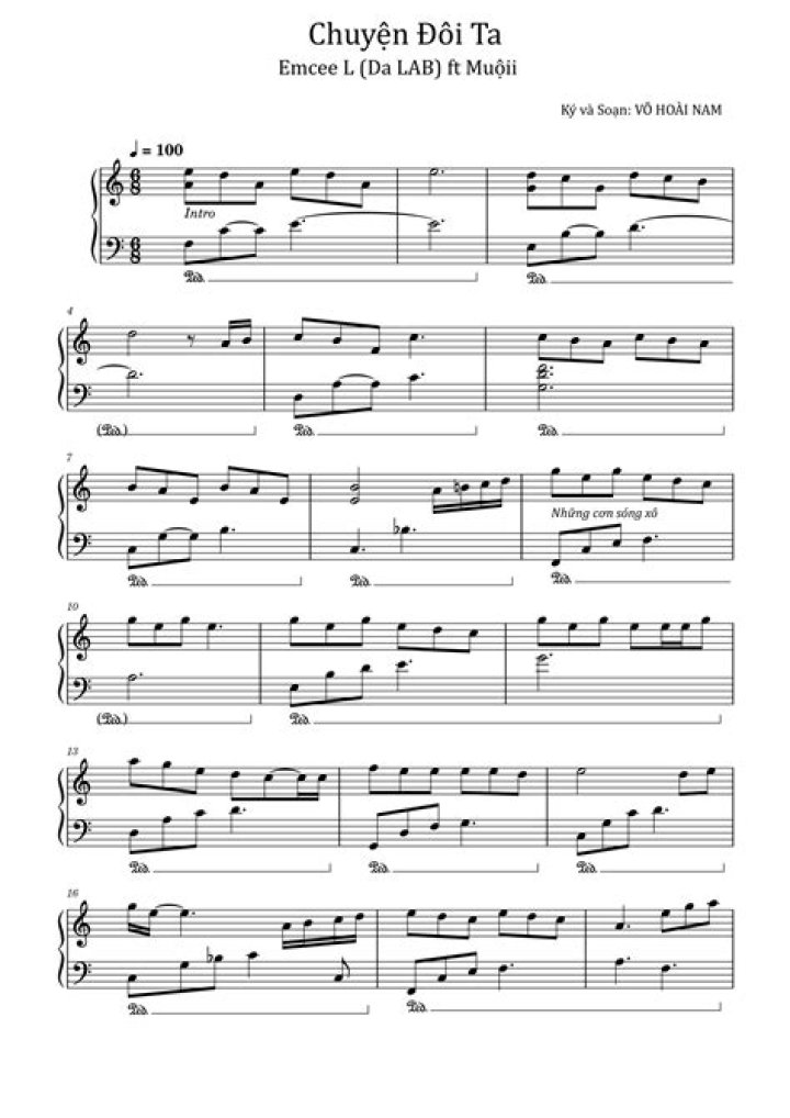 Lyrics & Translations of Chuyện Đôi Ta by Emcee L