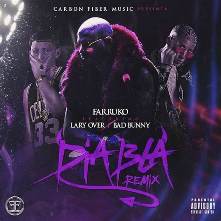 Lyrics & Translations of Diabla by Lary Over & Farruko & Bad Bunny