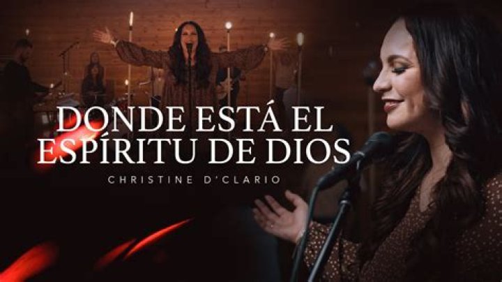Lyrics & Translations of Donde Está El Espíritu De Dios by Christine D'clario