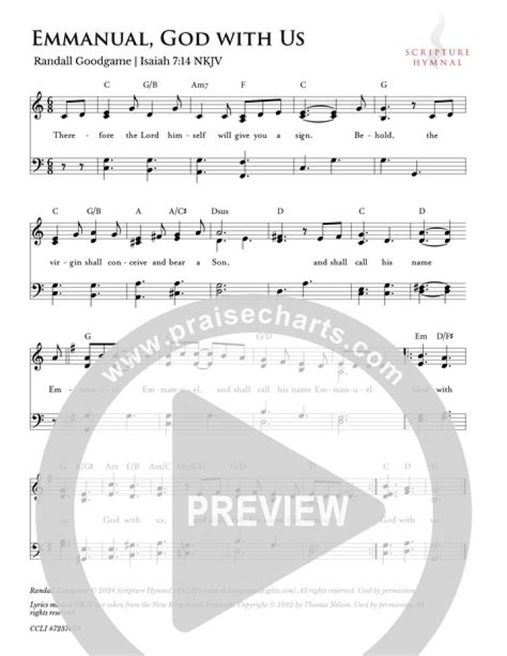 Lyrics & Translations of Emmanuel God With Us by Chris Tomlin