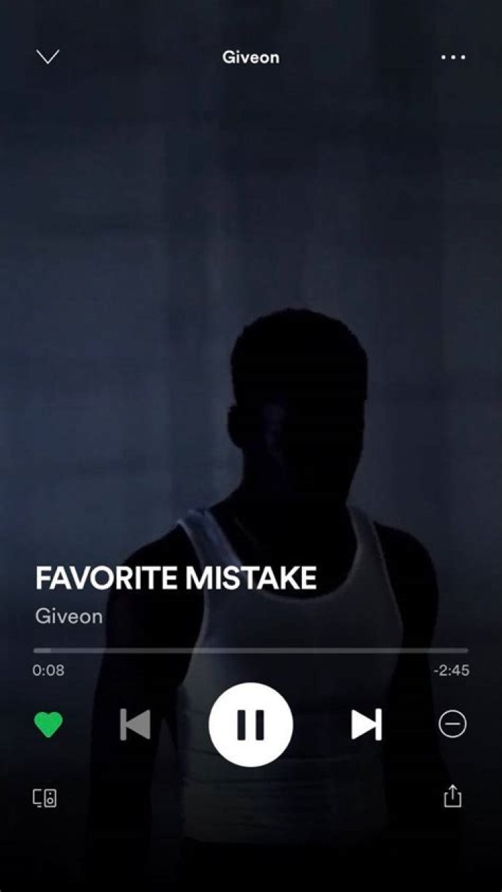 Lyrics & Translations of Favorite Mistake (Acoustic) by Giveon