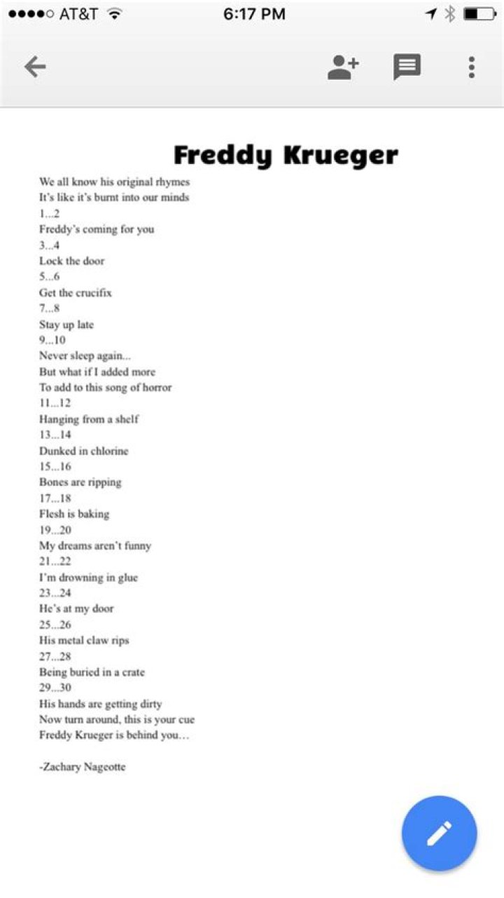 Lyrics & Translations of Freddy Krueger by Dc The Don