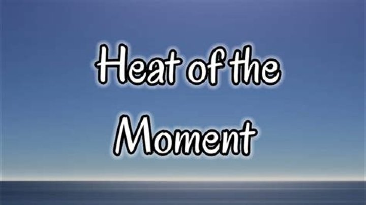 Lyrics & Translations of Heat Of The Moment by Tink