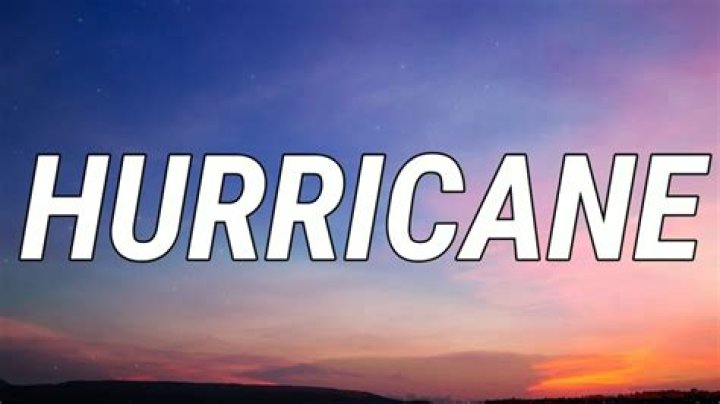 Lyrics & Translations of Hurricane by Cannons