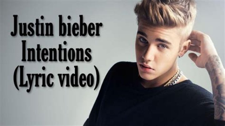 Lyrics & Translations of Intentions by Justin Bieber