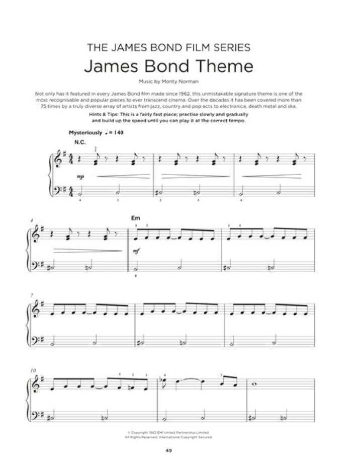 Lyrics & Translations of James Bond by Paper Idol