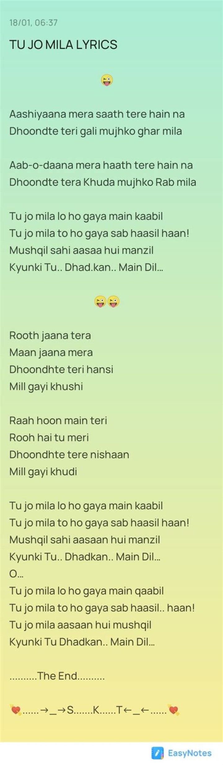 Lyrics & Translations of Jo Tu Na Mila by Asim Azhar