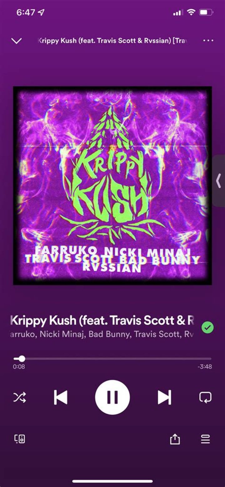 Lyrics & Translations of Krippy Kush (Remix) by Travis Scott & Farruko & Nicki Minaj