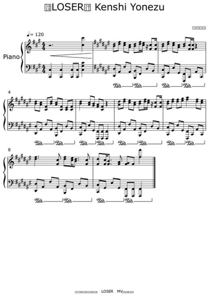 Lyrics & Translations of Loser by Kenshi Yonezu