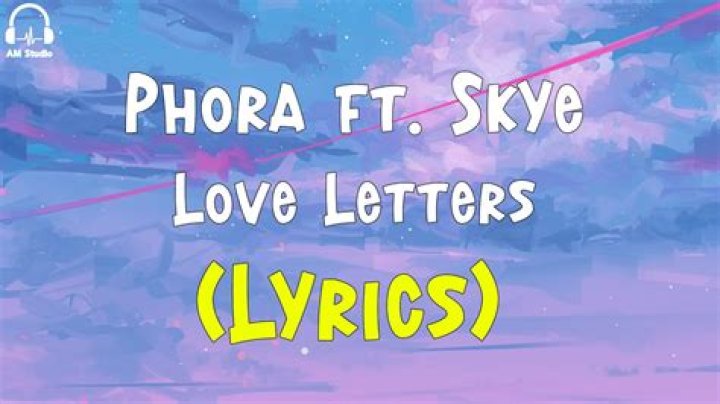 Lyrics & Translations of Love Letters by Phora