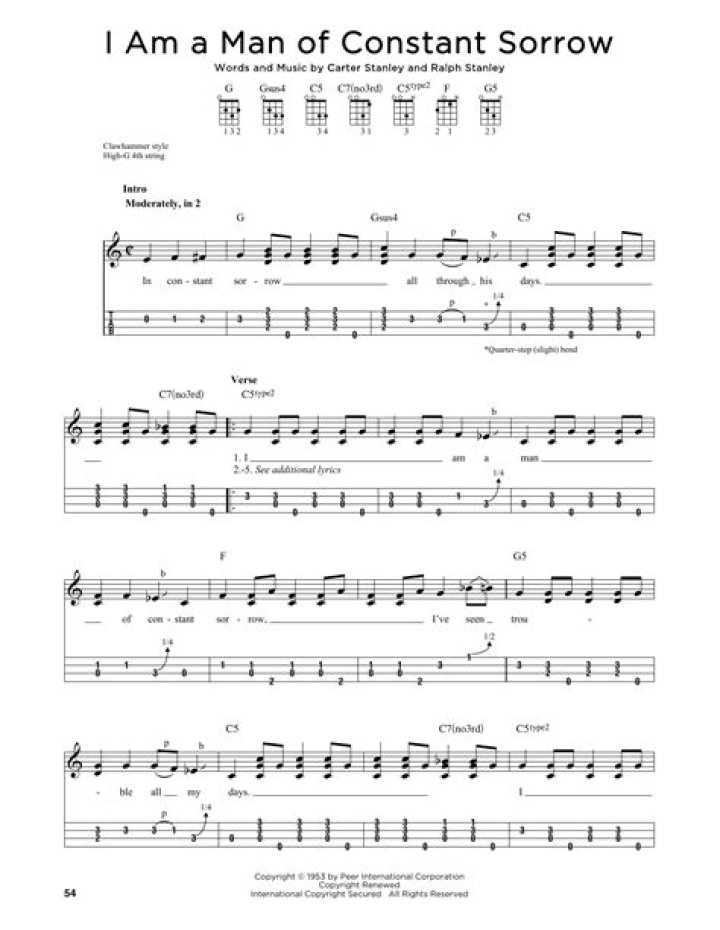 Lyrics & Translations of Man Of Constant Sorrow by Home Free