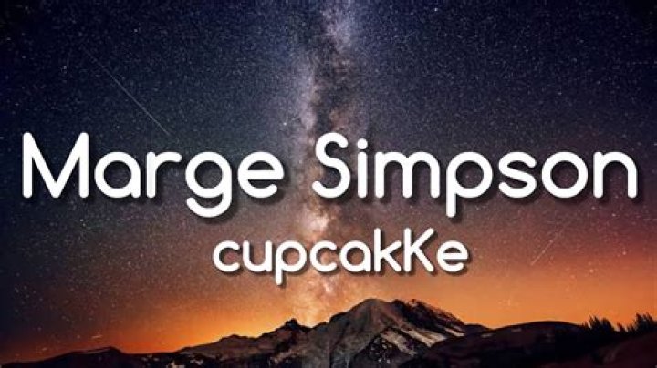 Lyrics & Translations of Marge Simpson by Cupcakke