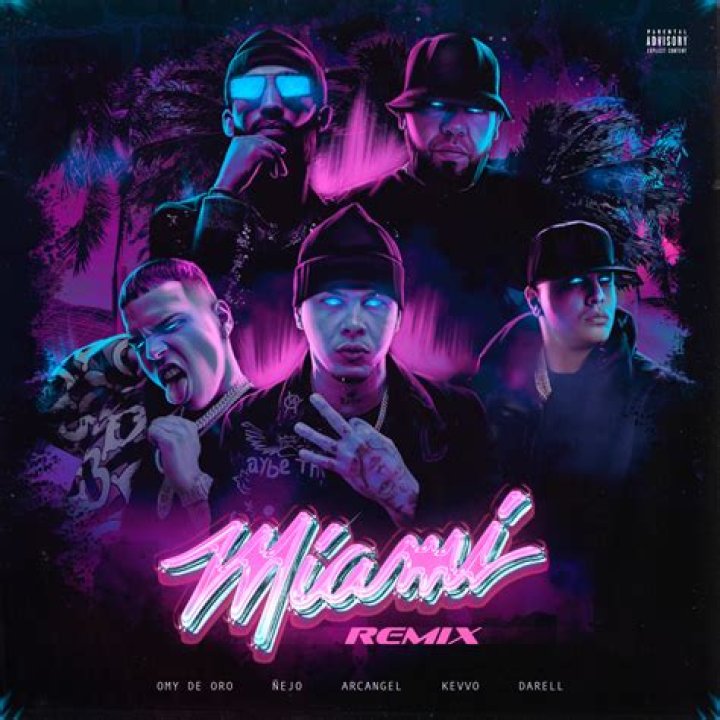 Lyrics & Translations of Miami Remix by Ñejo & Arcangel & Darell & Kevvo & Omy De Oro